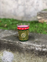 Vasitos de vidrio India