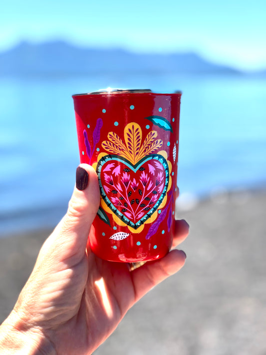 Vaso Rojo colección LNM