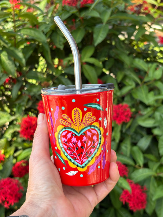 Vaso Termico Rojo colección LNM