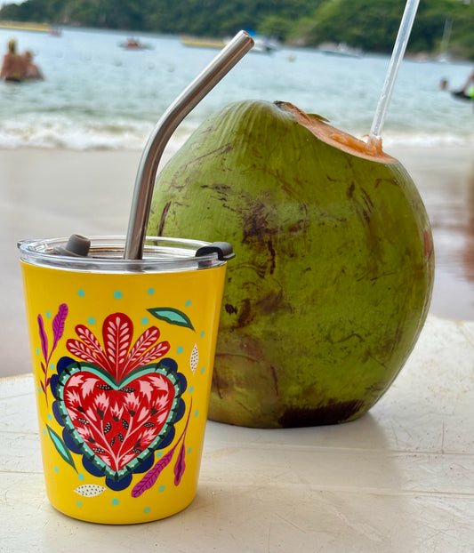Vaso Termico Amarillo colección LNM