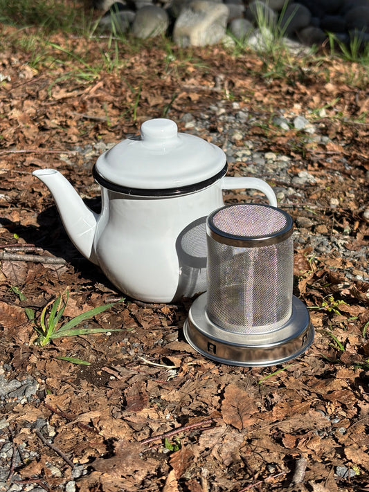 Teteras enlozadas con infusor